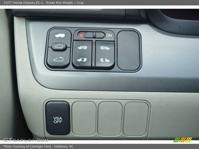 Controls of 2007 Odyssey EX-L