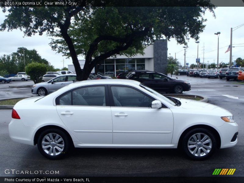  2010 Optima LX Clear White