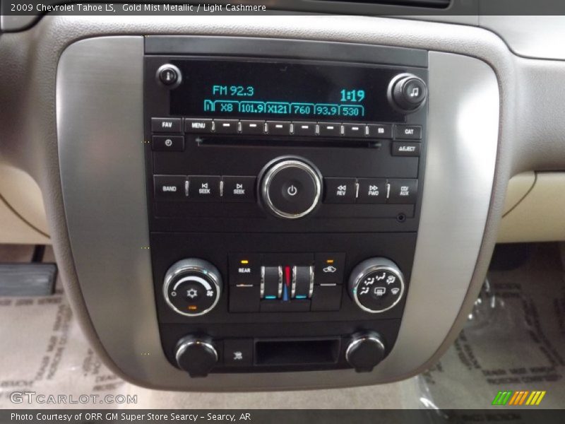 Controls of 2009 Tahoe LS