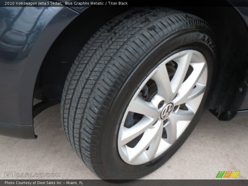 Blue Graphite Metallic / Titan Black 2010 Volkswagen Jetta S Sedan