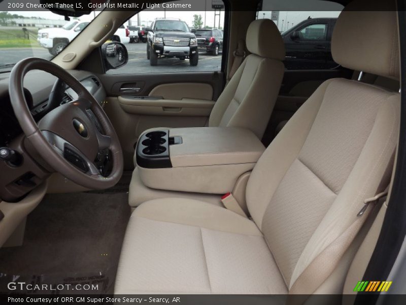 Front Seat of 2009 Tahoe LS