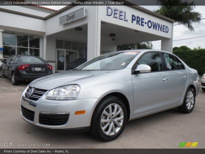 Reflex Silver Metallic / Titan Black 2010 Volkswagen Jetta Limited Edition Sedan