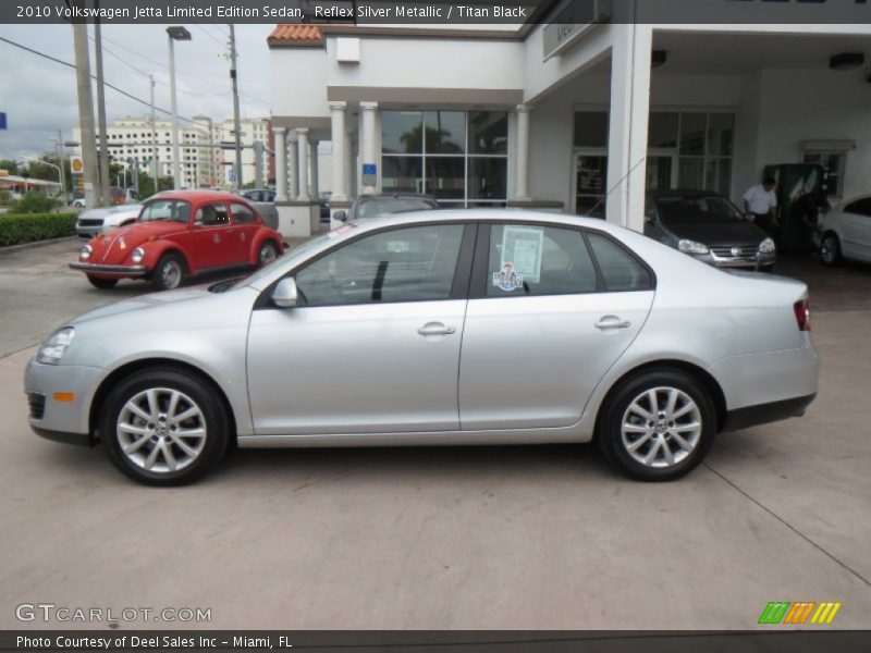Reflex Silver Metallic / Titan Black 2010 Volkswagen Jetta Limited Edition Sedan