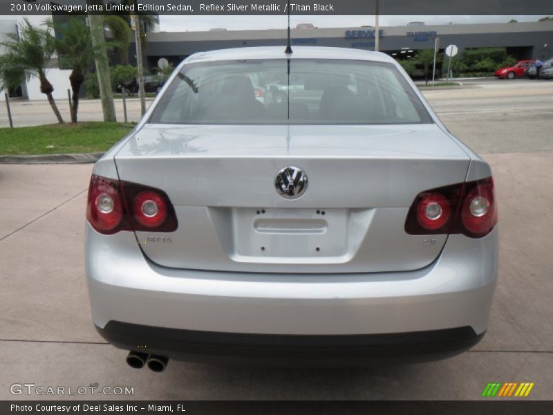 Reflex Silver Metallic / Titan Black 2010 Volkswagen Jetta Limited Edition Sedan