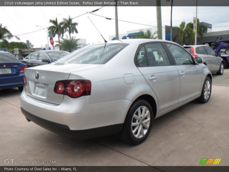 Reflex Silver Metallic / Titan Black 2010 Volkswagen Jetta Limited Edition Sedan