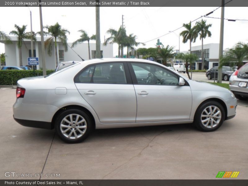 Reflex Silver Metallic / Titan Black 2010 Volkswagen Jetta Limited Edition Sedan
