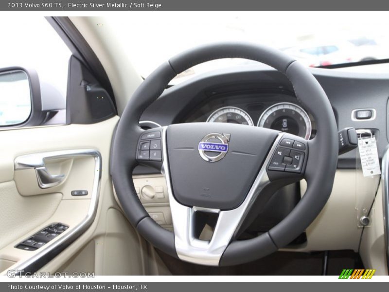 Electric Silver Metallic / Soft Beige 2013 Volvo S60 T5