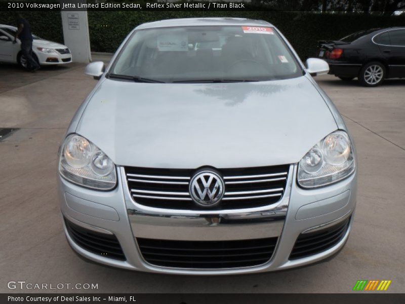 Reflex Silver Metallic / Titan Black 2010 Volkswagen Jetta Limited Edition Sedan