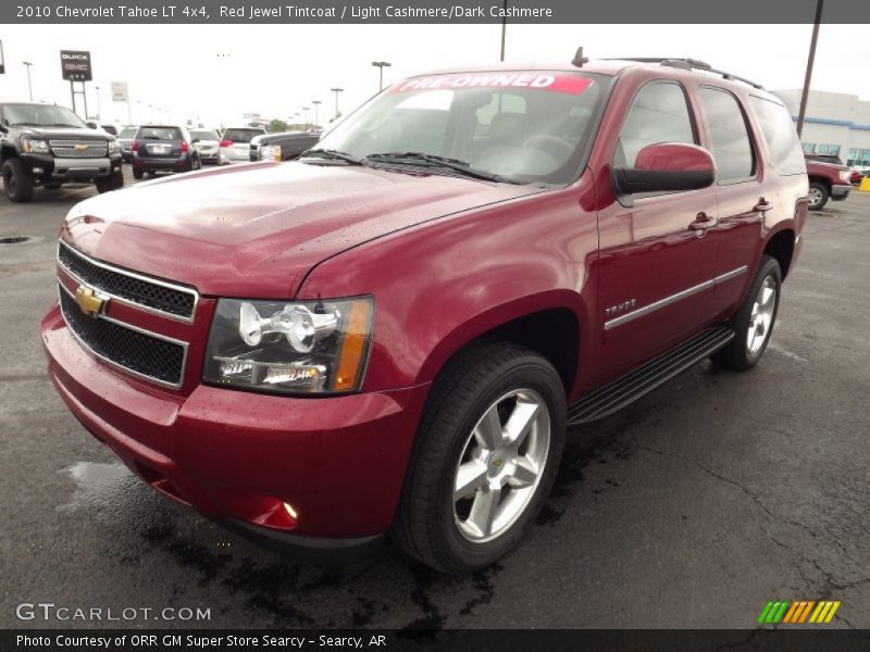 Red Jewel Tintcoat / Light Cashmere/Dark Cashmere 2010 Chevrolet Tahoe LT 4x4