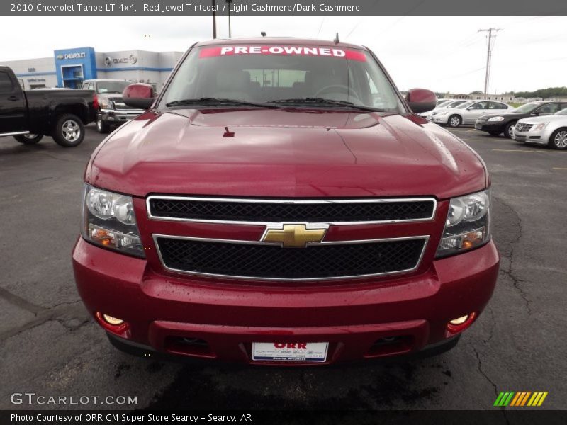 Red Jewel Tintcoat / Light Cashmere/Dark Cashmere 2010 Chevrolet Tahoe LT 4x4