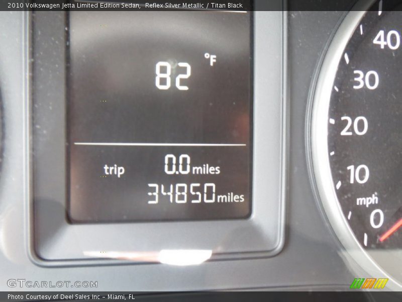 Reflex Silver Metallic / Titan Black 2010 Volkswagen Jetta Limited Edition Sedan