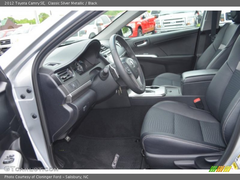Classic Silver Metallic / Black 2012 Toyota Camry SE