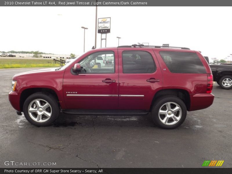 Red Jewel Tintcoat / Light Cashmere/Dark Cashmere 2010 Chevrolet Tahoe LT 4x4