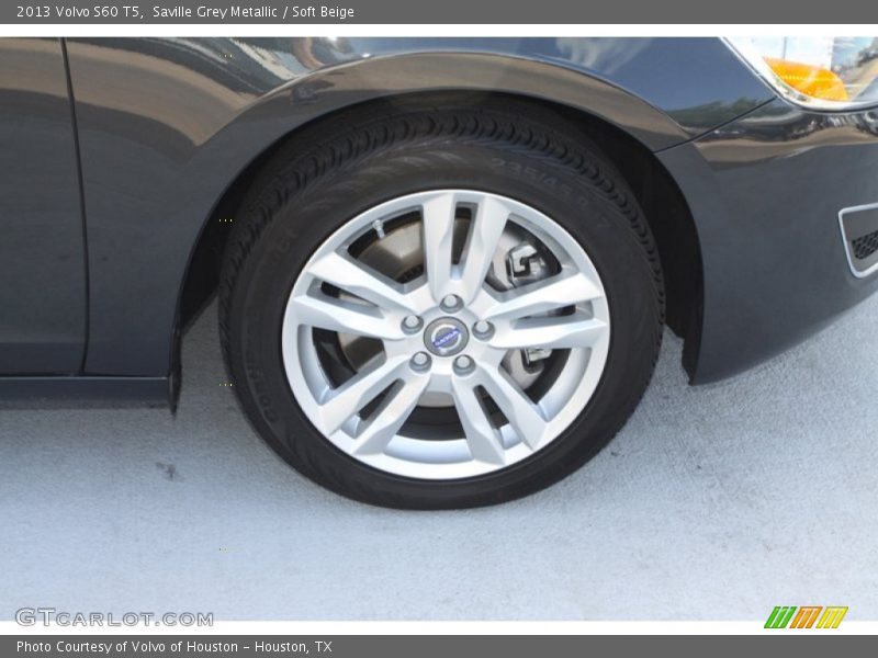 Saville Grey Metallic / Soft Beige 2013 Volvo S60 T5
