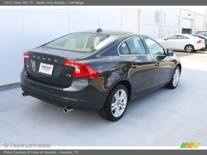 Saville Grey Metallic / Soft Beige 2013 Volvo S60 T5