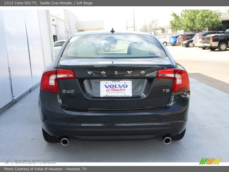 Saville Grey Metallic / Soft Beige 2013 Volvo S60 T5