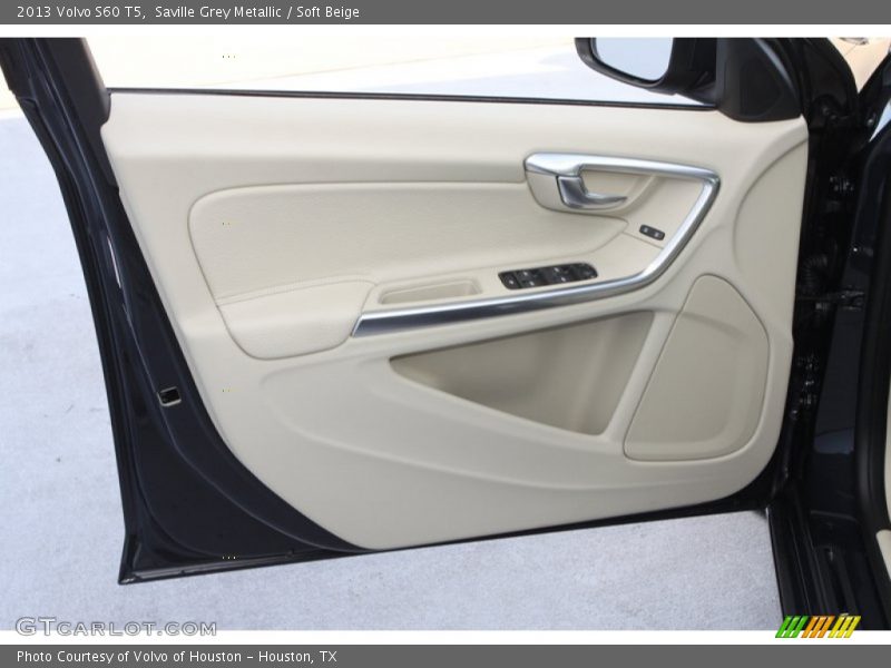 Saville Grey Metallic / Soft Beige 2013 Volvo S60 T5