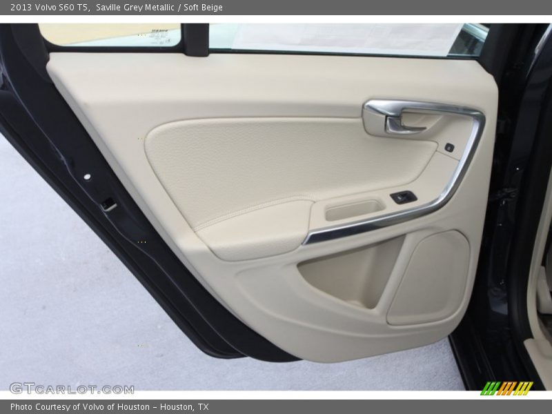 Saville Grey Metallic / Soft Beige 2013 Volvo S60 T5
