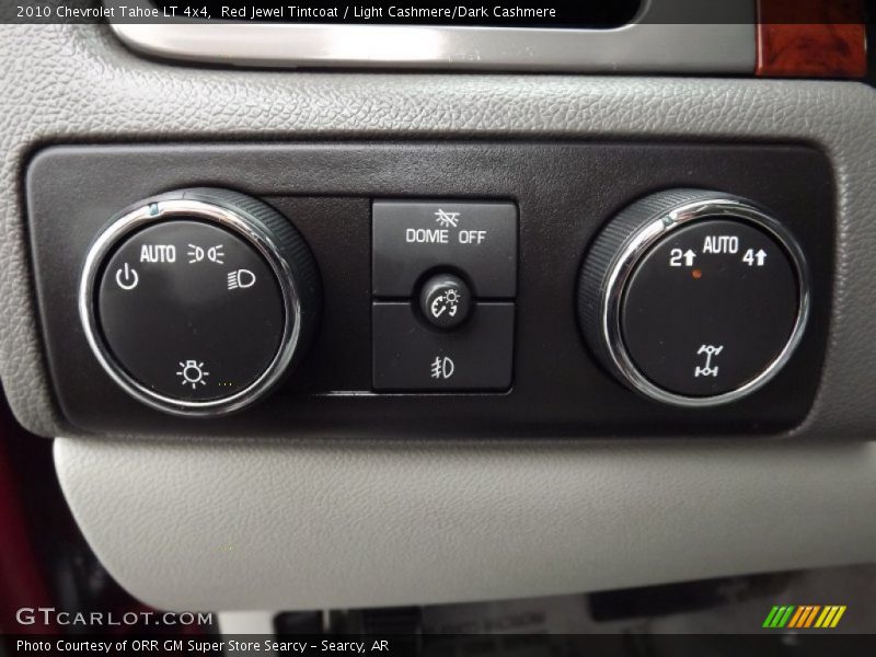 Controls of 2010 Tahoe LT 4x4