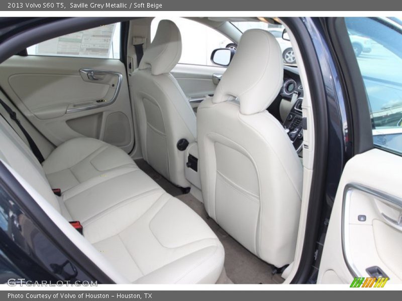 Saville Grey Metallic / Soft Beige 2013 Volvo S60 T5