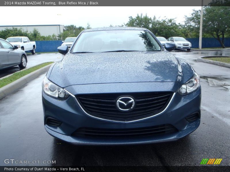 Blue Reflex Mica / Black 2014 Mazda MAZDA6 Touring