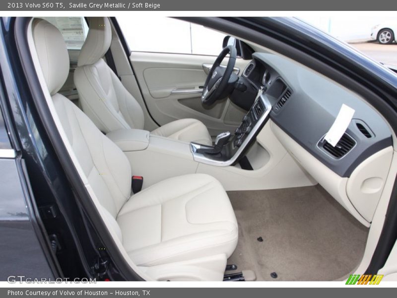 Saville Grey Metallic / Soft Beige 2013 Volvo S60 T5