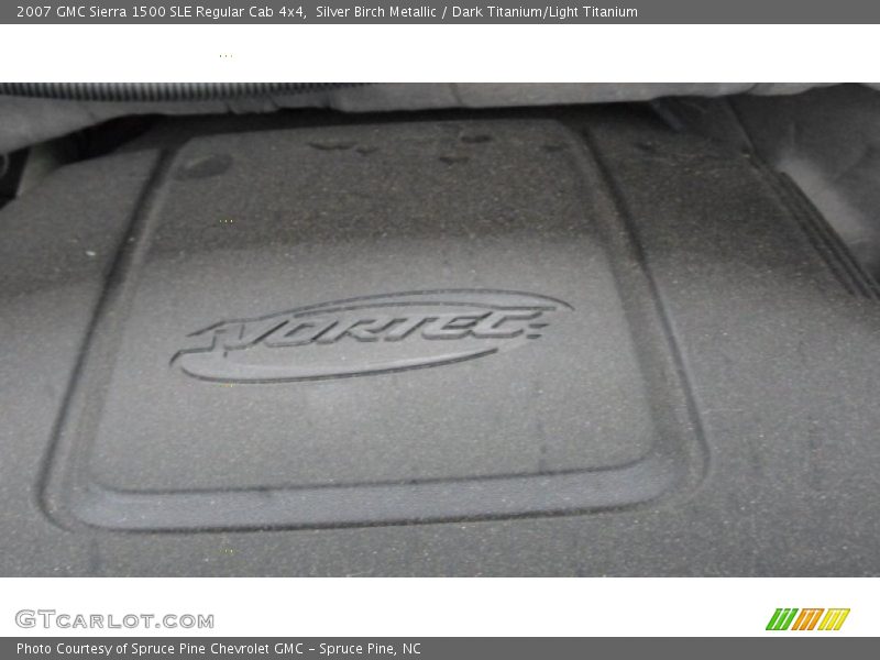 Silver Birch Metallic / Dark Titanium/Light Titanium 2007 GMC Sierra 1500 SLE Regular Cab 4x4