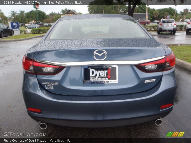 Blue Reflex Mica / Black 2014 Mazda MAZDA6 Touring