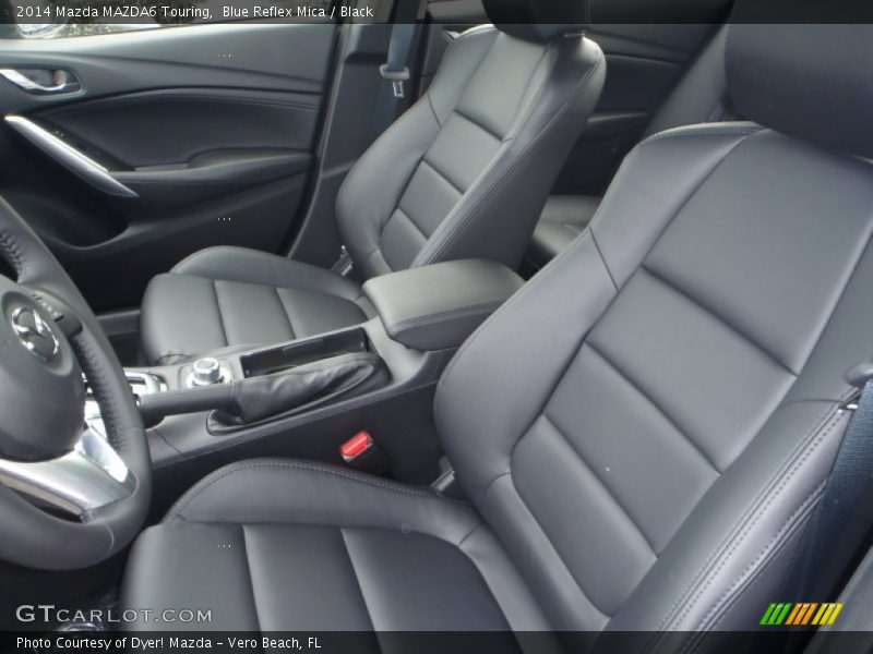 Front Seat of 2014 MAZDA6 Touring