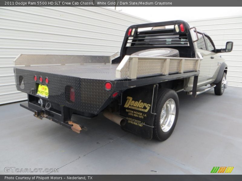 White Gold / Dark Slate/Medium Graystone 2011 Dodge Ram 5500 HD SLT Crew Cab Chassis