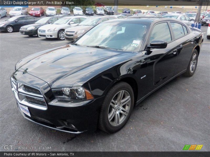 Pitch Black / Black 2013 Dodge Charger R/T