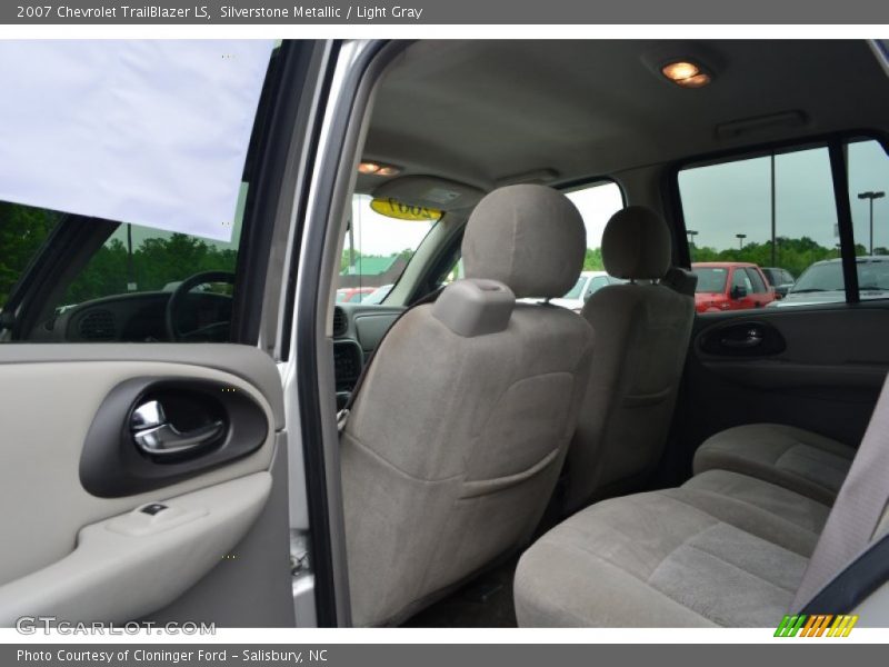 Silverstone Metallic / Light Gray 2007 Chevrolet TrailBlazer LS