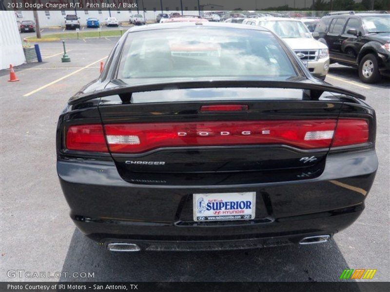Pitch Black / Black 2013 Dodge Charger R/T