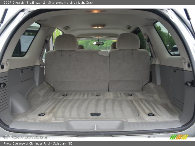 Silverstone Metallic / Light Gray 2007 Chevrolet TrailBlazer LS
