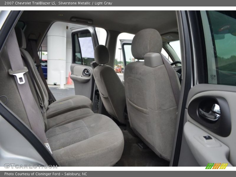 Silverstone Metallic / Light Gray 2007 Chevrolet TrailBlazer LS