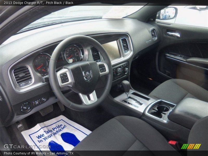 Pitch Black / Black 2013 Dodge Charger R/T