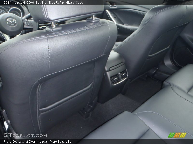 Blue Reflex Mica / Black 2014 Mazda MAZDA6 Touring