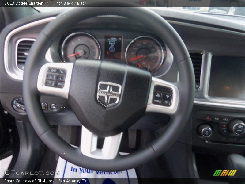 Pitch Black / Black 2013 Dodge Charger R/T