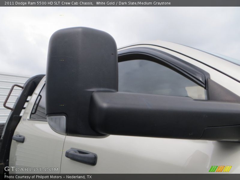 White Gold / Dark Slate/Medium Graystone 2011 Dodge Ram 5500 HD SLT Crew Cab Chassis