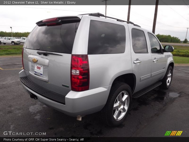 Silver Ice Metallic / Ebony 2012 Chevrolet Tahoe LS