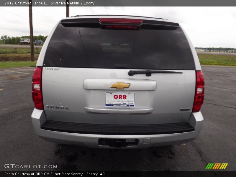 Silver Ice Metallic / Ebony 2012 Chevrolet Tahoe LS