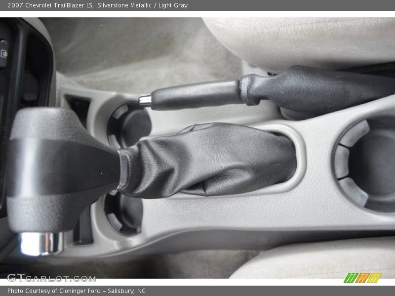 Silverstone Metallic / Light Gray 2007 Chevrolet TrailBlazer LS
