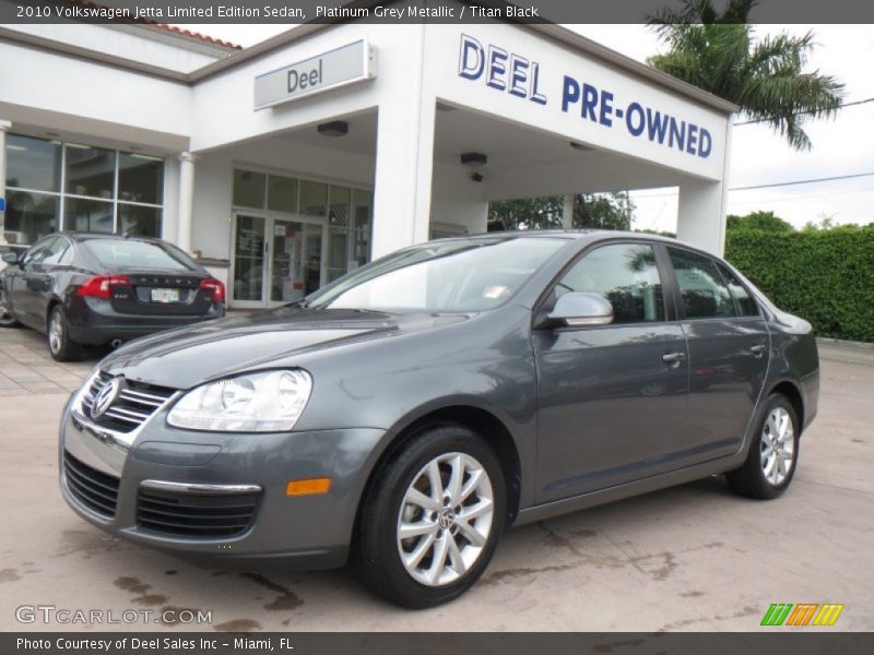 Platinum Grey Metallic / Titan Black 2010 Volkswagen Jetta Limited Edition Sedan
