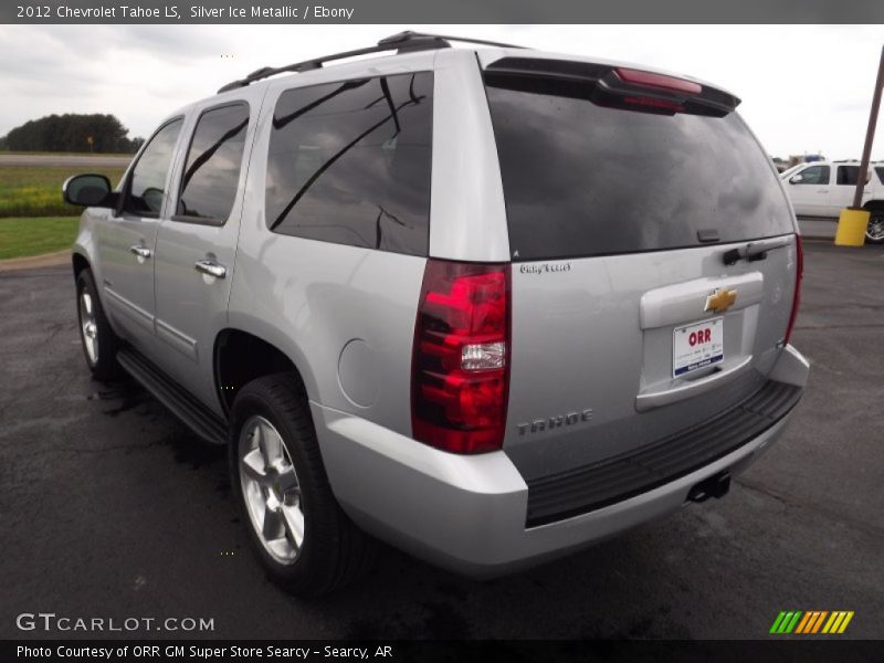 Silver Ice Metallic / Ebony 2012 Chevrolet Tahoe LS