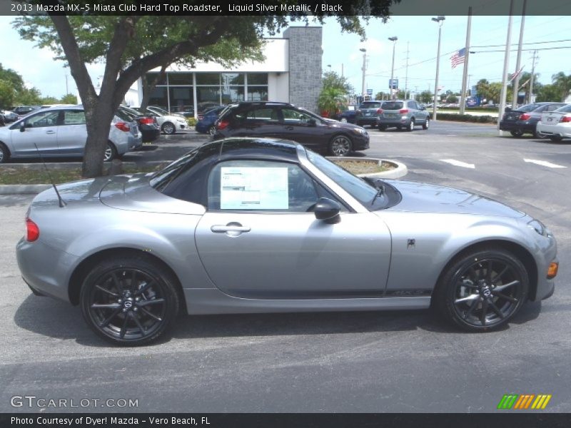 2013 MX-5 Miata Club Hard Top Roadster Liquid Silver Metallic
