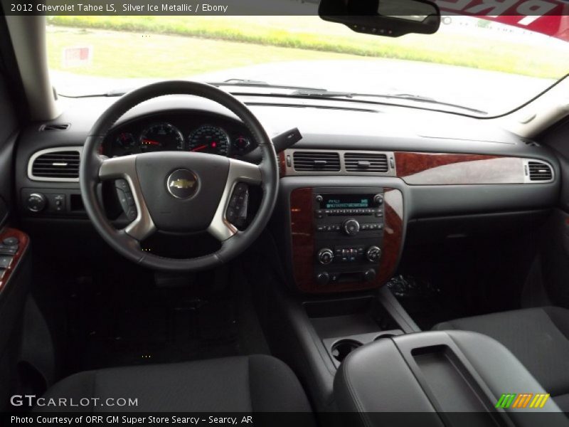 Silver Ice Metallic / Ebony 2012 Chevrolet Tahoe LS