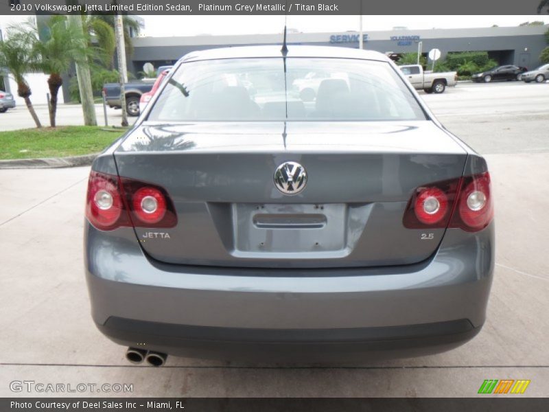 Platinum Grey Metallic / Titan Black 2010 Volkswagen Jetta Limited Edition Sedan