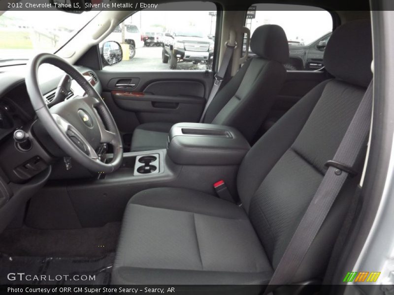  2012 Tahoe LS Ebony Interior