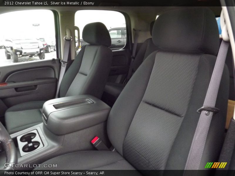 Silver Ice Metallic / Ebony 2012 Chevrolet Tahoe LS