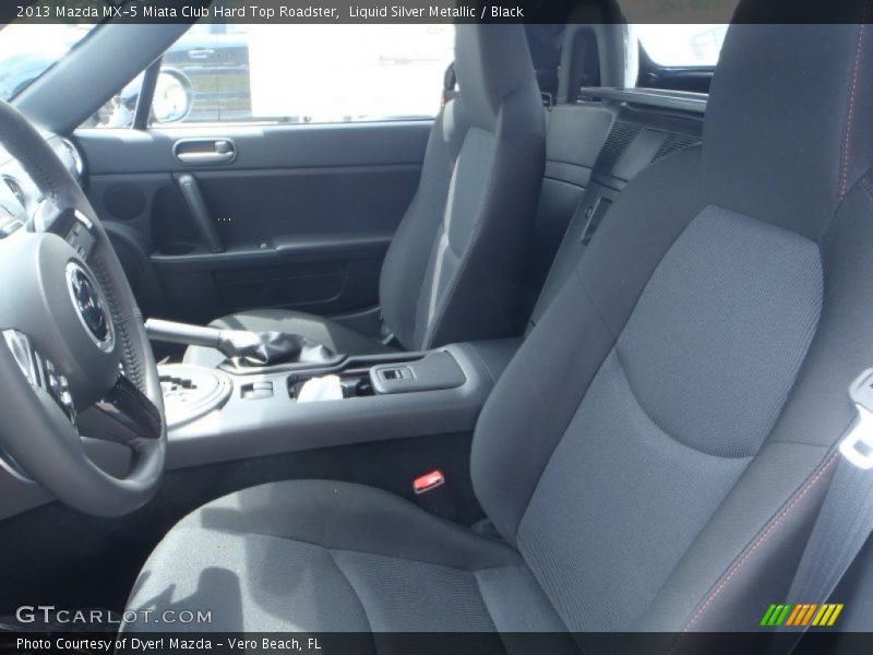  2013 MX-5 Miata Club Hard Top Roadster Black Interior